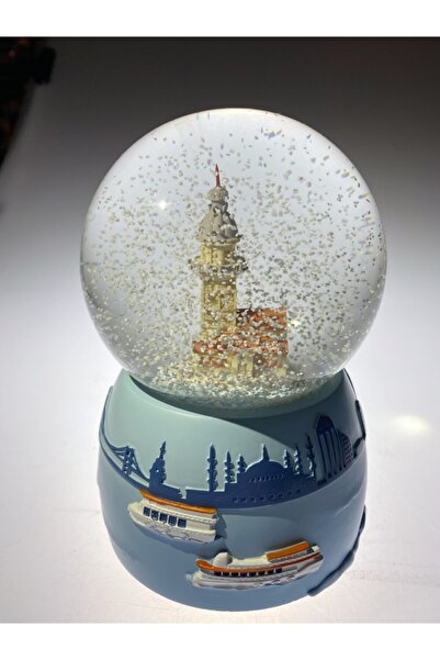 zuzupix Kız Kulesi Tasarımlı Kar Küresi