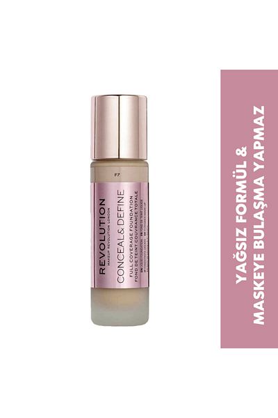 Revolution Conceal Define Foundation F7