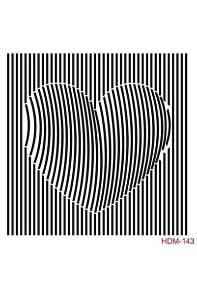 Cadence Home Decor Midi Stencil Boyama Şablonu 25x25 Cm. Hdm-143