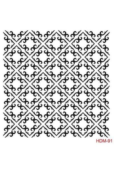 Cadence Home Decor Midi Stencil Boyama Şablonu 25x25 Cm. Hdm-91