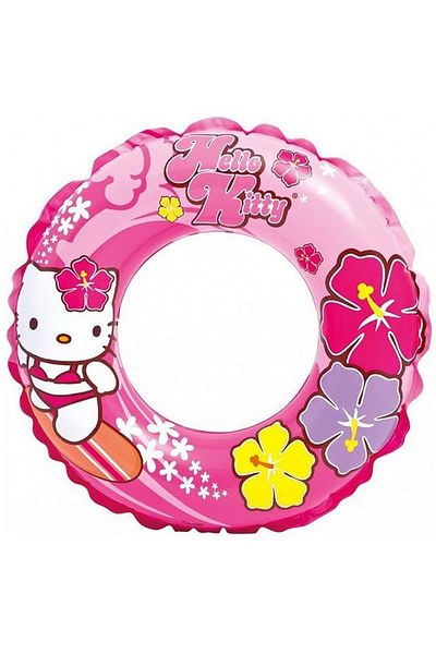 Intex مجموعة الصوت - عوامة نجاة للأطفال مقاس 61 سم من Hello Kitty