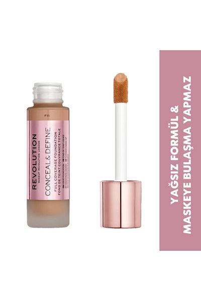 Revolution Conceal & Define Foundation F11