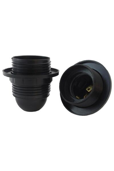 OKYANUSAYD E27 Siyah Avize Abajur Duyu Italyan Duy 10 Adet