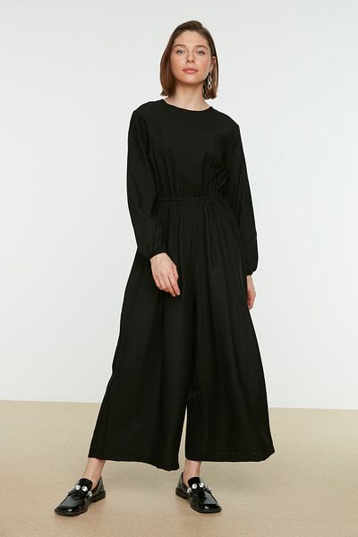 Trendyol Modest Jumpsuit - Black - Regular fit