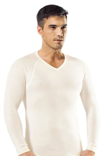 Namaldı Namaldi 174 كم طويل حراري برقبة على شكل حرف V للرجال