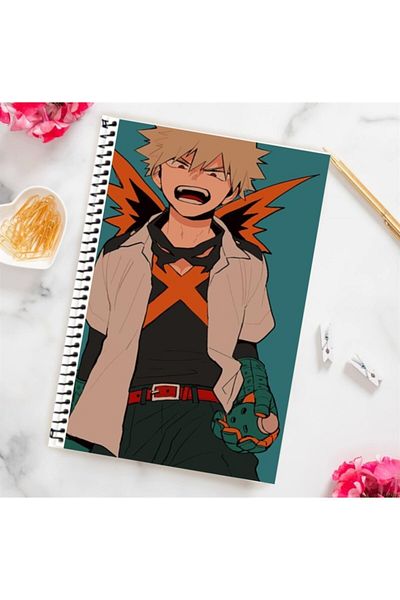 FBN STORE كاتسوكي باكوغو My Hero Academia Anime Notebook