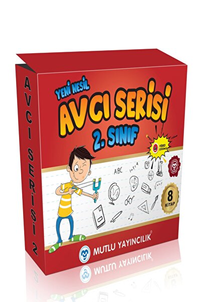 Mutlu Yayıncılık Mutlu Yayınları 2. Sınıf Avcı Serisi Eğitim Seti (7 Kitap)