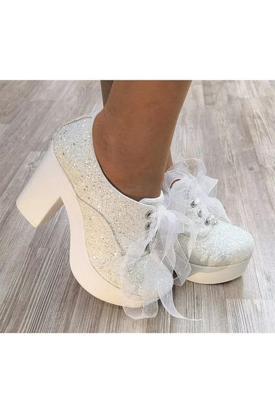 Ayakkabı Tutkusu Stilo ® Toc gros 10cm Pantofi de mireasa Pantofi de mireasa extrem de comozi