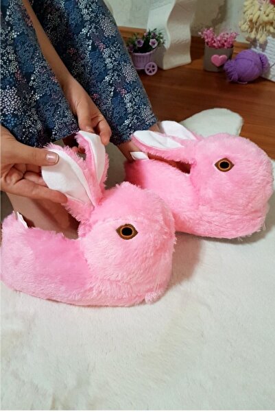 ENS TERLİK Дамски розови пантофки за вътрешно ползване