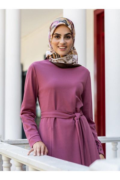 Ecesun Tunic & Trousers Double Set Dried Rose