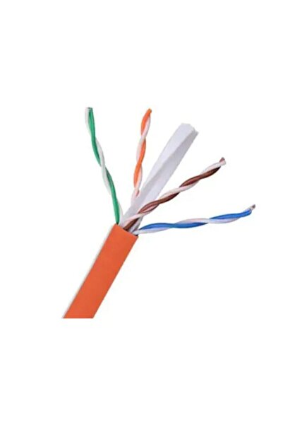 Nexans Cat6 Data Kablosu Turuncu Renk Patch Cord 7 Metre