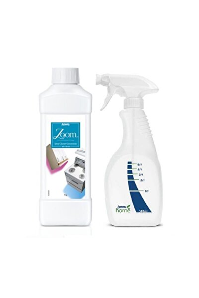 Amway Zoom Konsantre Temizleyici 1 L + Sprey Püskürtücülü Şişe