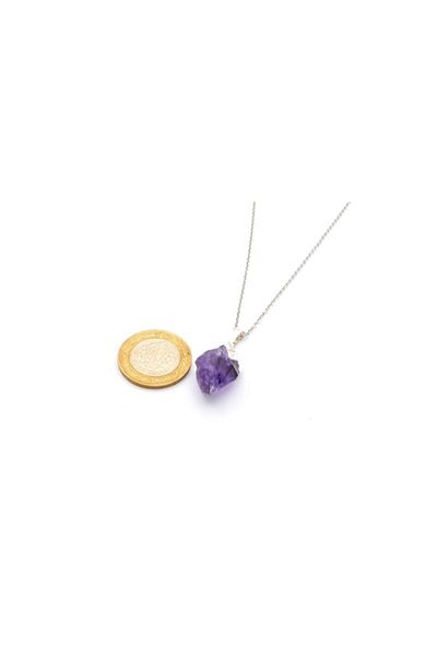 Murty99 Genuine Natural Tooth Amethyst Pendant