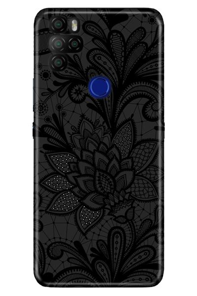 omix X300 X500 Uyumlu Kılıf Tioserisi Resimli Silikon Mandala Gül