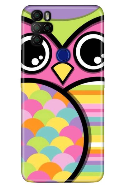 omix X300 X500 Compatible Case Tioserisi Illustrated Silicone Owl