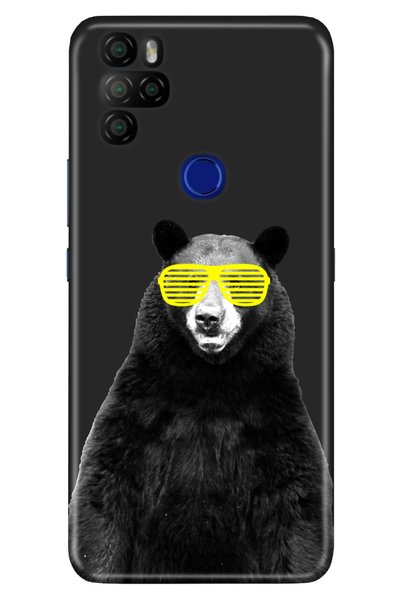 omix X300 X500 Compatible Case Tioserisi Illustrated Silicone Kanye Bear