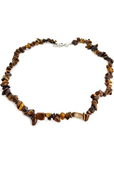 SezgiNilayDizayn Sezginilay Doğaltaş Kadın Kaplangözü Kırıktaş Kolye