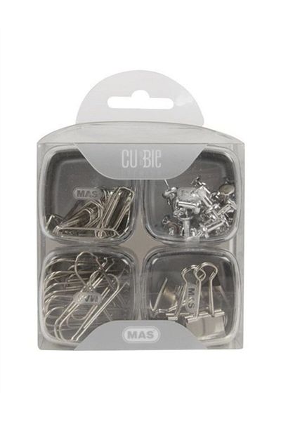 Mas 1330 Cubbie Premium Ασημί PVC Βιβλίο Acetic Χάρτης Καρφί