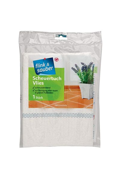 Flink Sauber Flink & Sauber Floor Cloth Non-Woven Fabric for Difficult Floors, 50x60 cm
