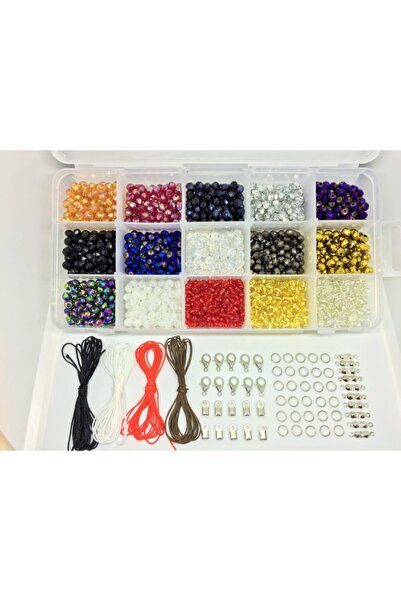 yağmur gökçe Set za hobije sa kristalnim perlama br. 43 (6 mm kristalne perle)