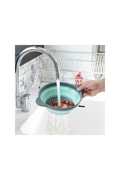 Galeri Kristal Kpm Folding Strainer 23 Cm Double Handle