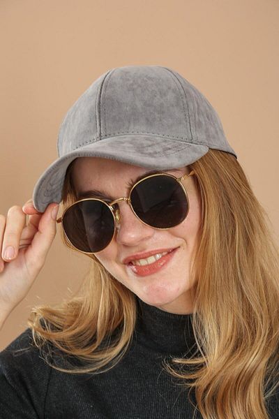 Modagusto Women's Nubuck Suede Adjustable Baseball Cap Hat