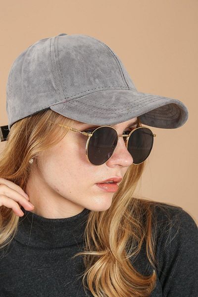 Modagusto Women's Nubuck Suede Adjustable Baseball Cap Hat