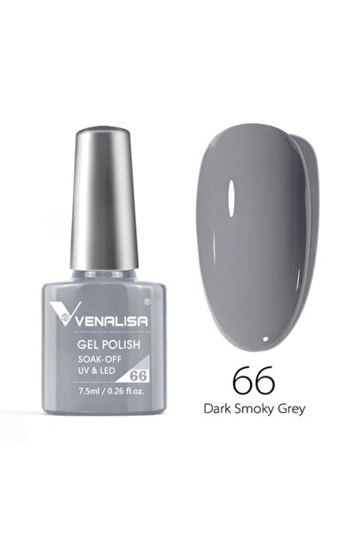 Venalisa 7.5 ml Uv Led Kalıcı Oje Dark Grey Smoke No.66