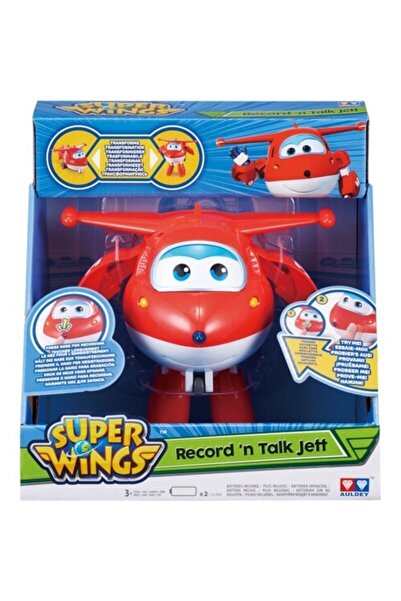 MEGA Harika Kanatlar Ses Kaydeden Jett %100 Lisanslı Orijinal Ürün