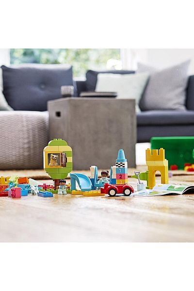 LEGO Duplo Classic 85 Piece Luxury Building Box - Children's Toy Construction Set