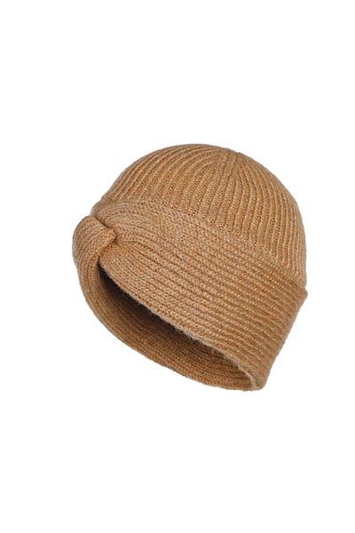 Fonem Women's Turban Beanie Fo 2570 Mustard
