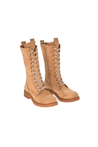 Moosefield Women's Tan Genuine Leather Boots