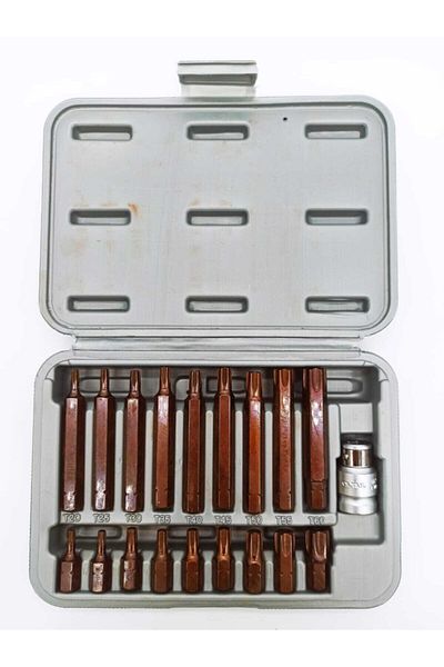 Rico Perforated Torx Automotive Bits Set Coated 19 Piece Original Product