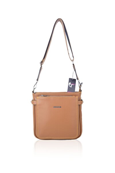 Madame Geantă Crossbody de damă, bronzat