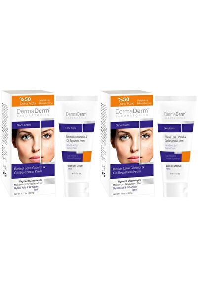 DermaDerm 2 Pack Night Cream - 100 Gr