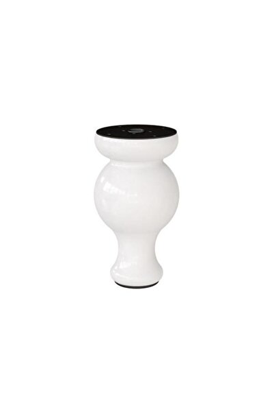 Hafele Lady Meşale Mobilya Ayağı 70x120mm, Beyaz Renk