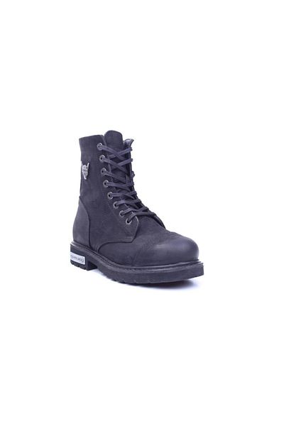 Hammer Jack 102-18505 Μαύρες ανδρικές μπότες Dock Step