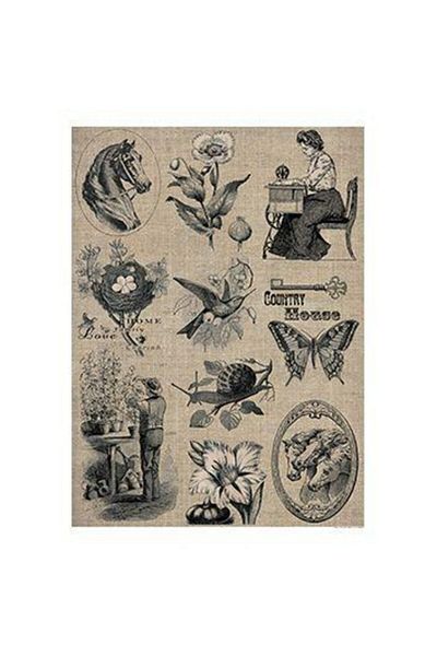 Cadence Brass Decopage Paper Model 212