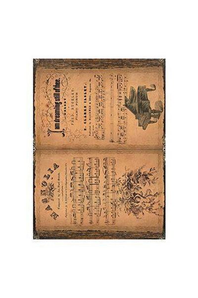 Cadence Brass Decopage Paper Model 192