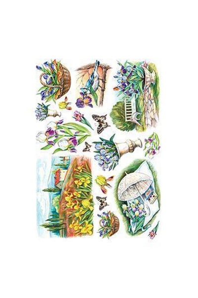 Cadence Brass Decopage Paper Model 223