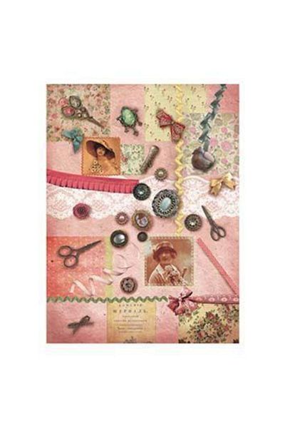 Cadence Brass Decopage Paper - Model 4