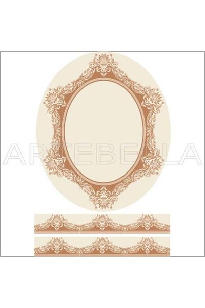 Artebella 1751k Δαντέλα Μεταφορά 23x34 εκ