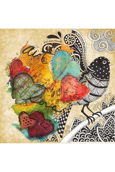 Artebella 6071k Mixart Εύκολη Μεταφορά 25x25 εκ.