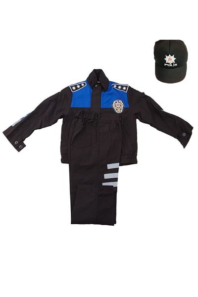Muraty Unisex Παιδική Αστυνομική Ενδυμασία Υποστήριξης Blue Society