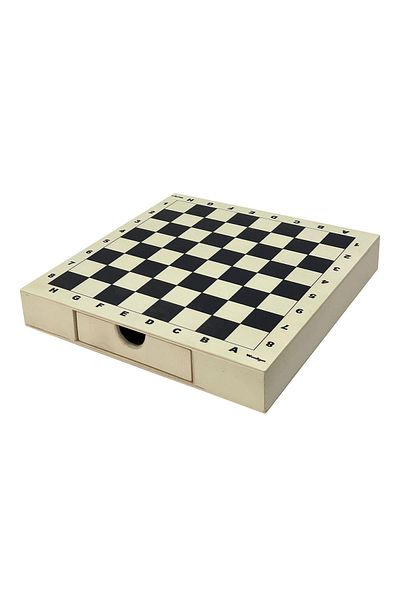 Woodigon Wooden Colored Chess Set with Drawers