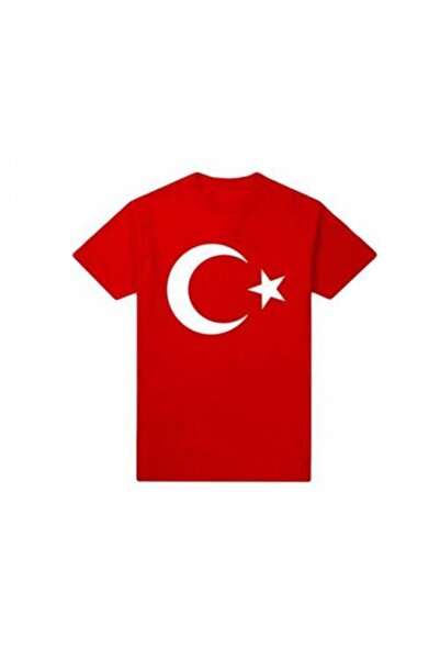 FATELLA Unisex dečji biciklistički majica sa okruglim izrezom, mesečevom zvez...