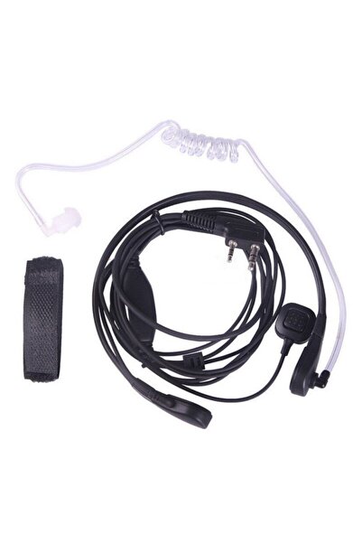 Mars Pmr El Telsizleri Için Boyun Gırtlak Boğazdan Konuşmalı Akustik Tüp Kulaklık Mikrofon Seti