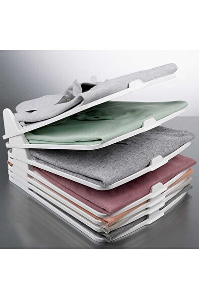 zabata Organizator de tricouri cu tricou rafturi pentru dulap rochie tip căma...