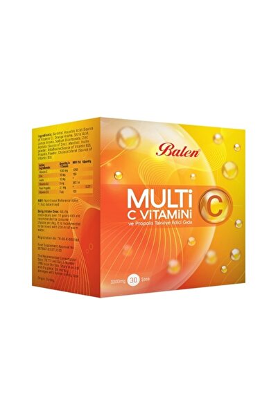 Balen Multi Vitamin C and Propolis Zinc D3 30 Chassis