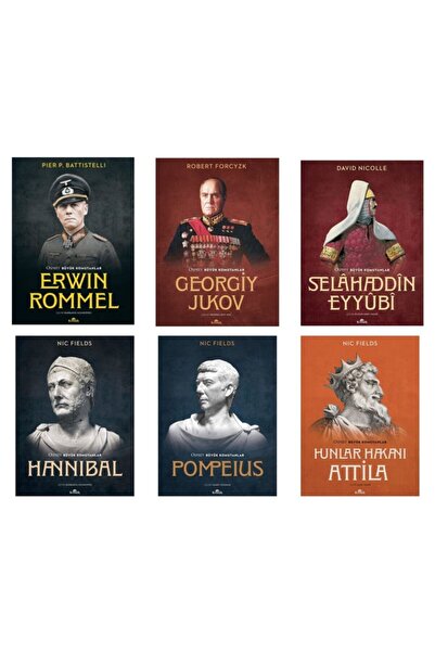Kronik Kitap Osprey Büyük Komutanlar Hannibal / Hunlar Hakanı Attila / Erwin ...